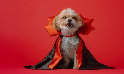 How to have a happy Halloween trick or treating with your dog